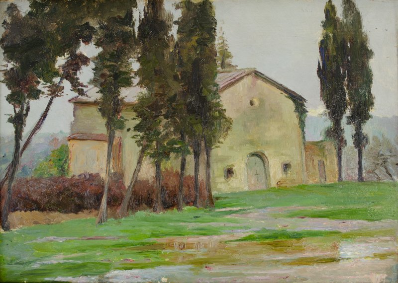 1904 - Nera Montoro - Sotto la pioggia